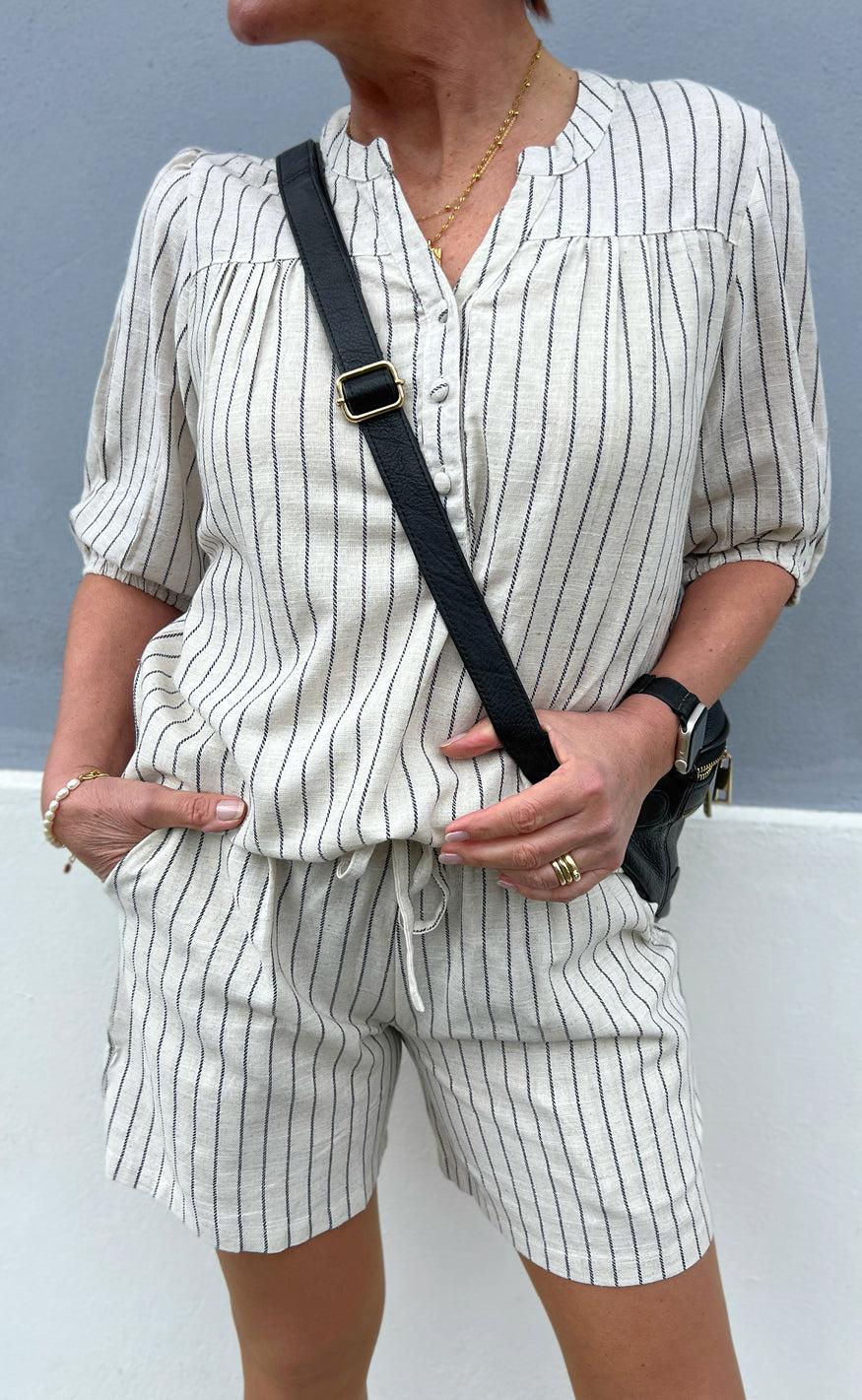 Say INA Copenhagen Top - Alba - Off White