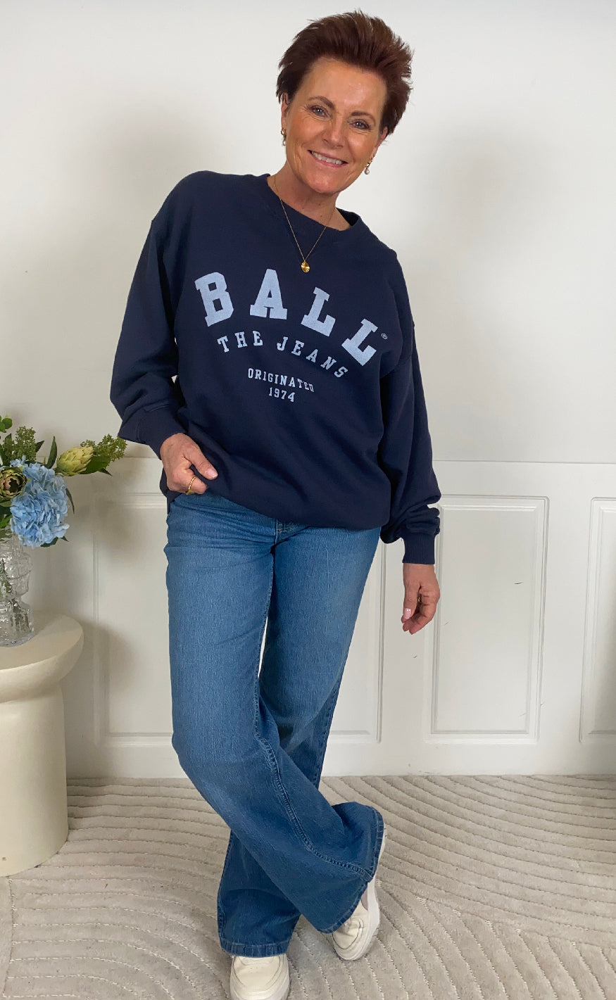 BALL Original Sweatshirt - Maldini - Seaborne