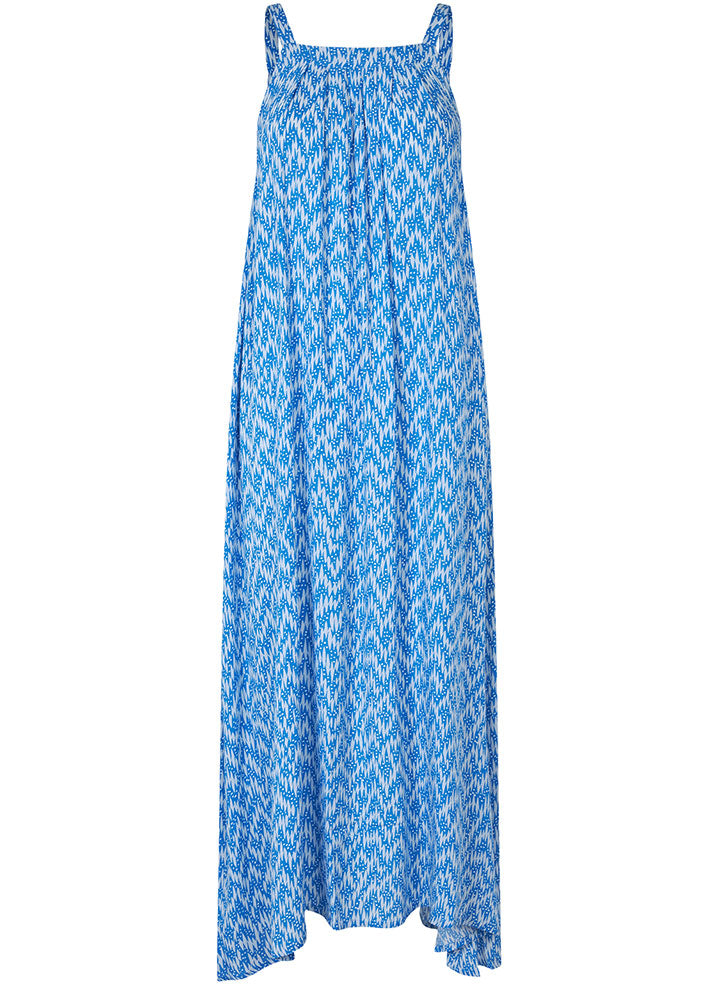 Lollys Laundry Lungo Kjole - Blue