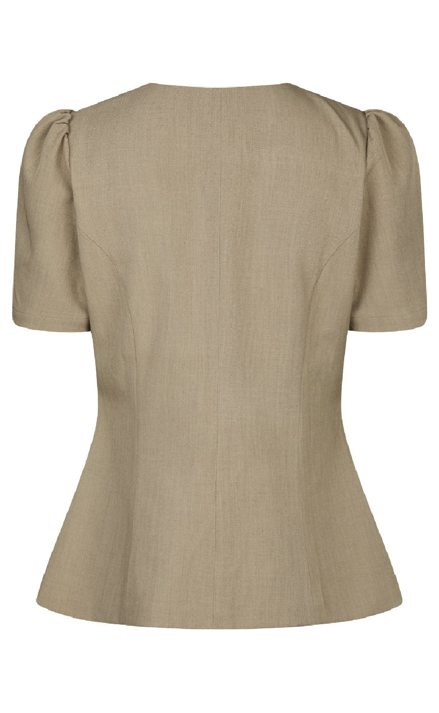 Neo Noir Bluse - Jules - Dark Taupe