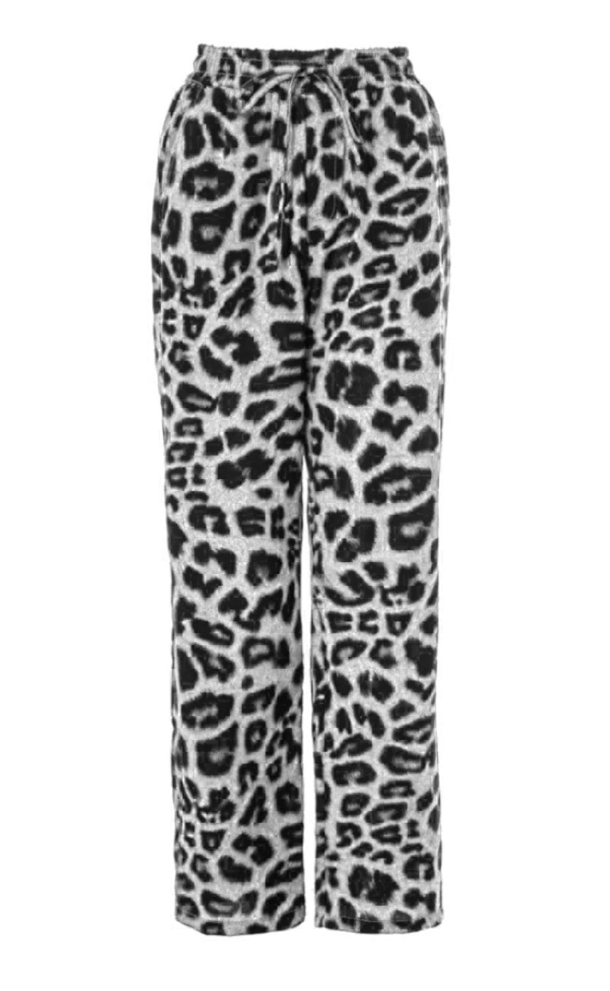 Say INA Copenhagen Bukser - Ida - Grey Leopard