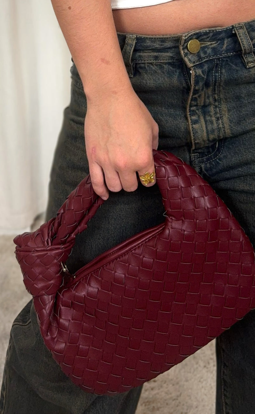Say INA Copenhagen Taske - Ella Small - Bordeaux