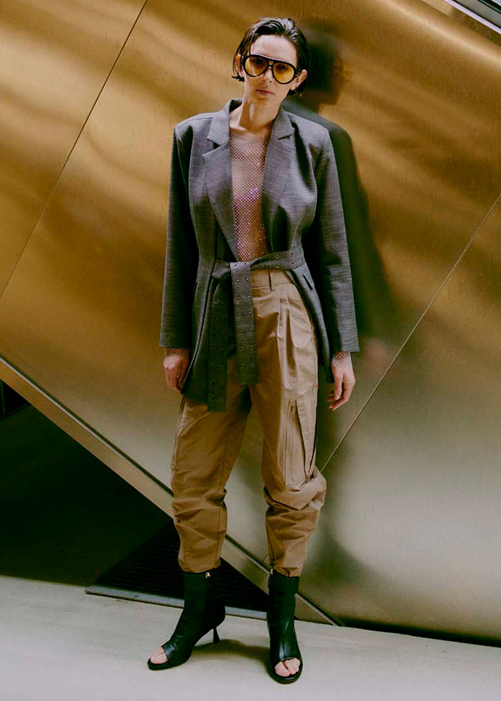 Copenhagen Muse Sarah Cargo Bukser - Timber Wolf