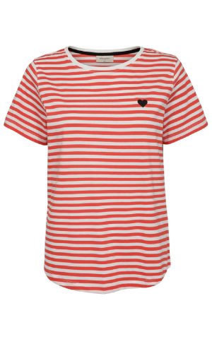 Freequent T-shirt - Mian - Star Off-white w. Bittersweet Mode