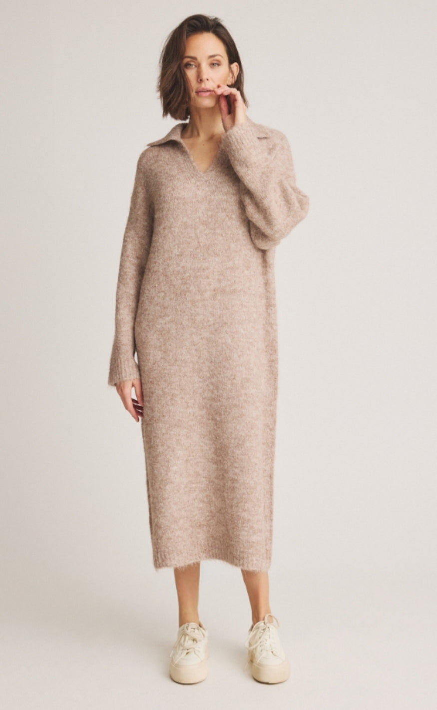 Luxzuz Kjole - Kitnanio - Pine Bark Online salg