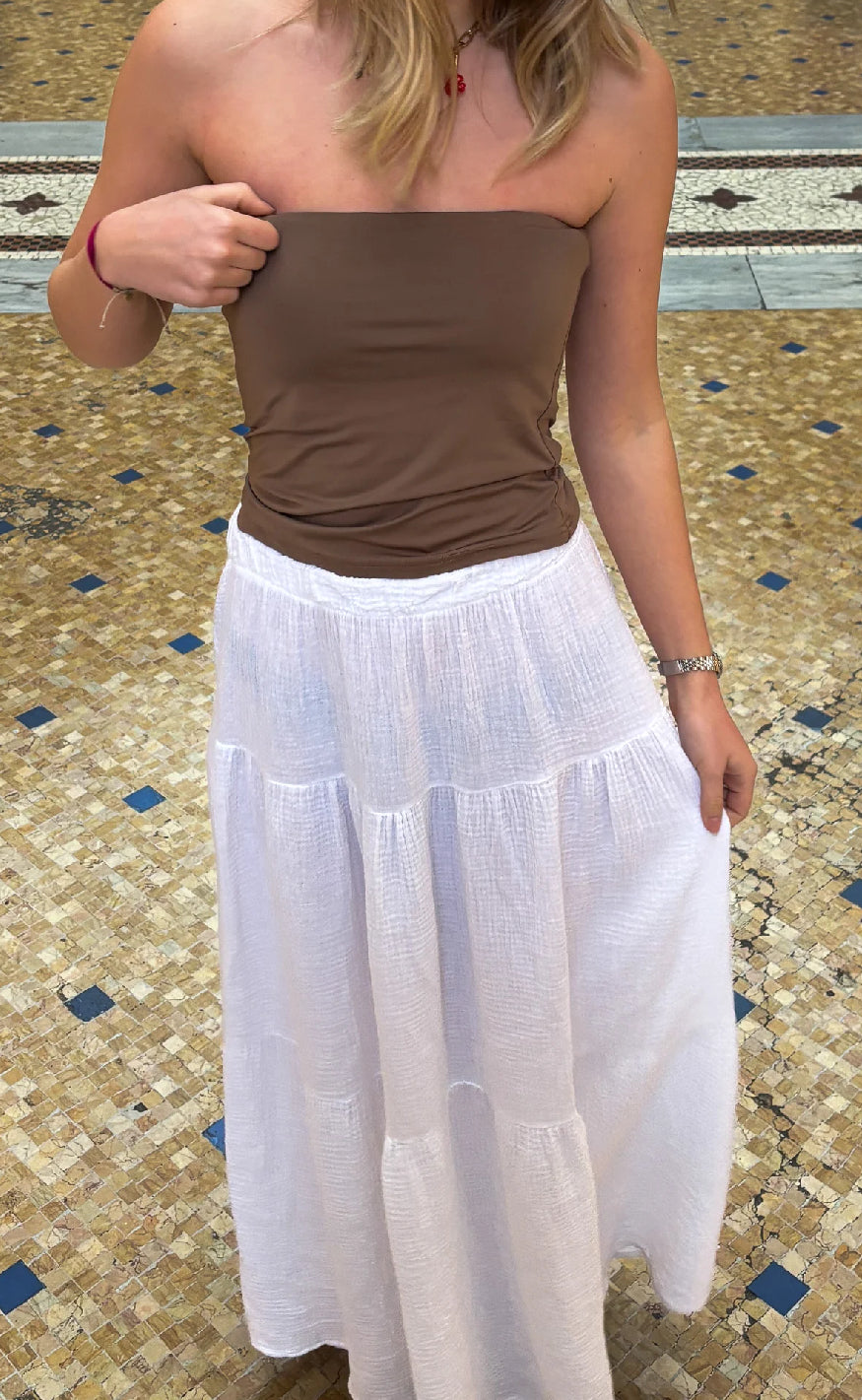 Noella Nederdel - Leyla - White