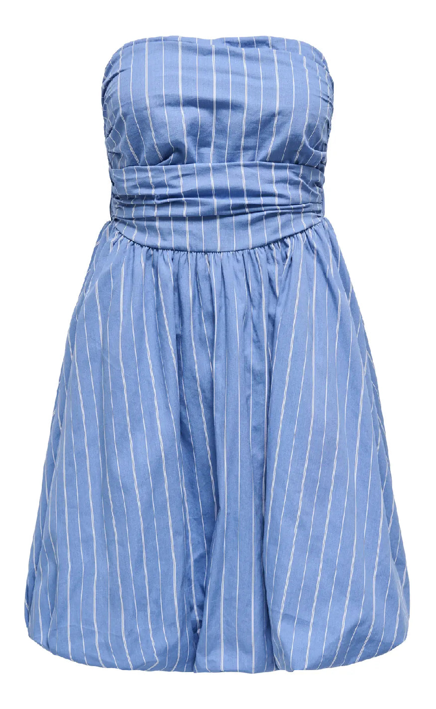 ONLY Kjole - Lesie - Blue Bonnet/Esie Stripe