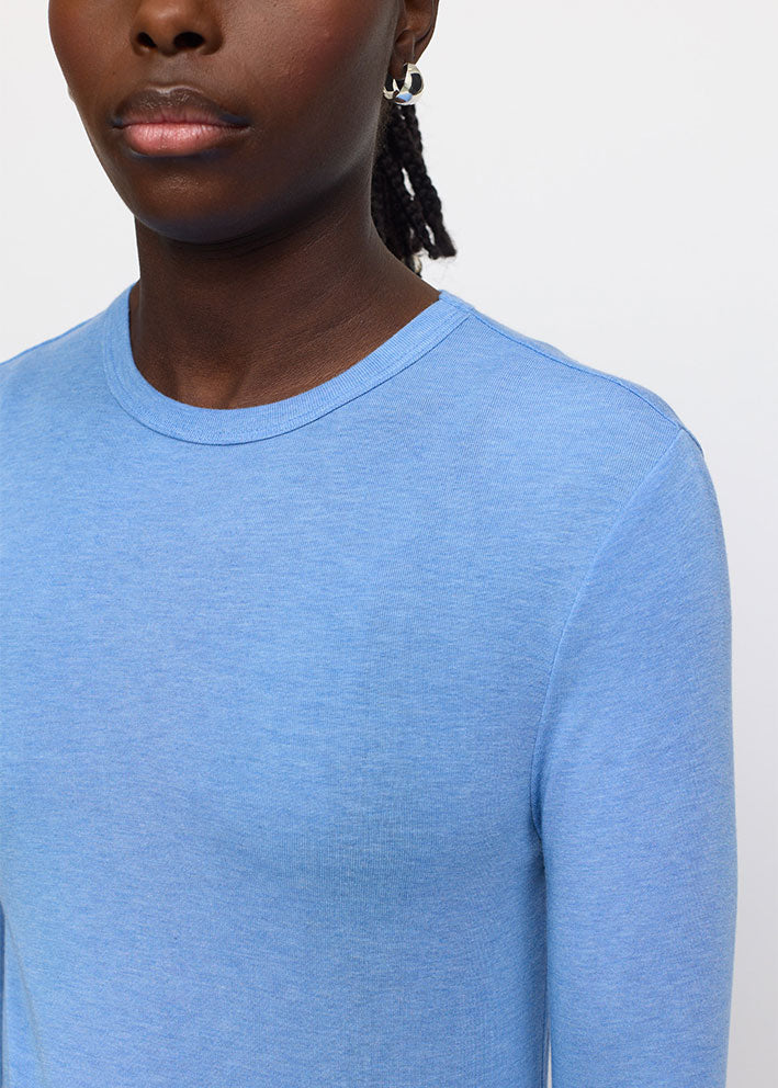 Soft Rebels Roman O-neck SR424-300 Azurine Melange