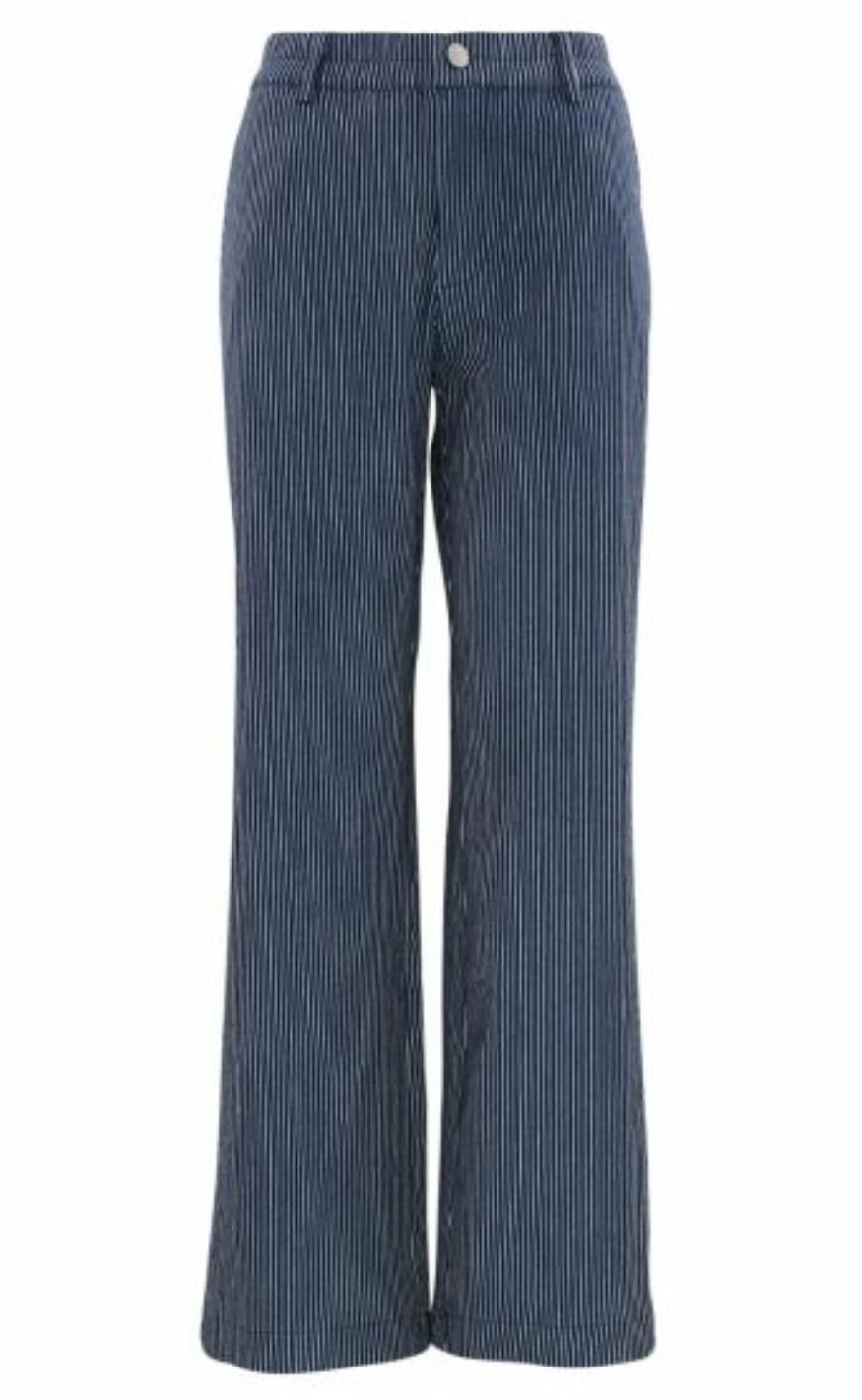Continue Bukser - Roberta - Blue Stripe