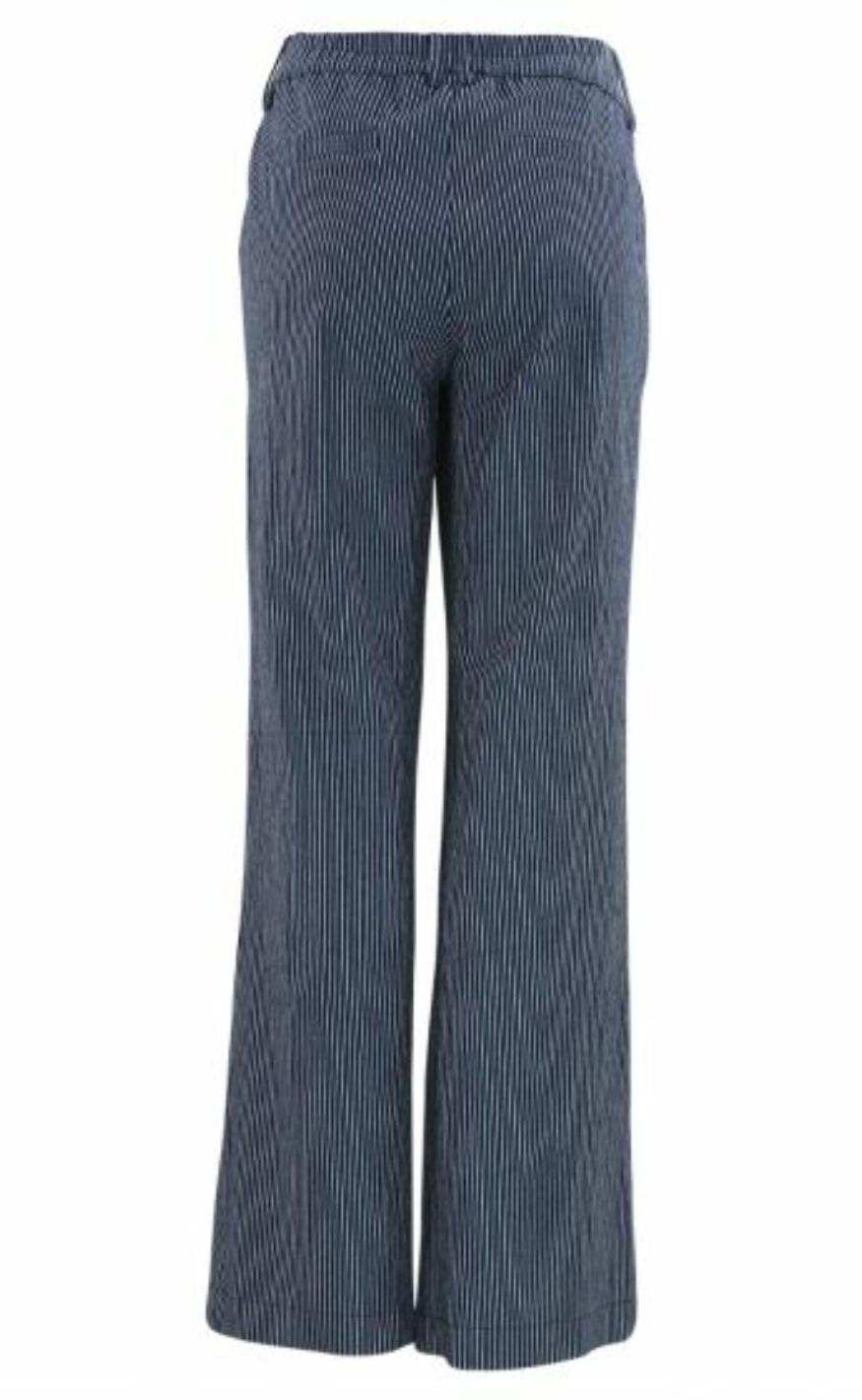 Continue Bukser - Roberta - Blue Stripe