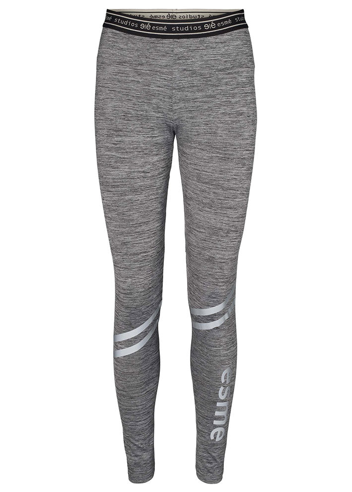Esmé Studios Agneta Leggings ES324-349 Gray Melange