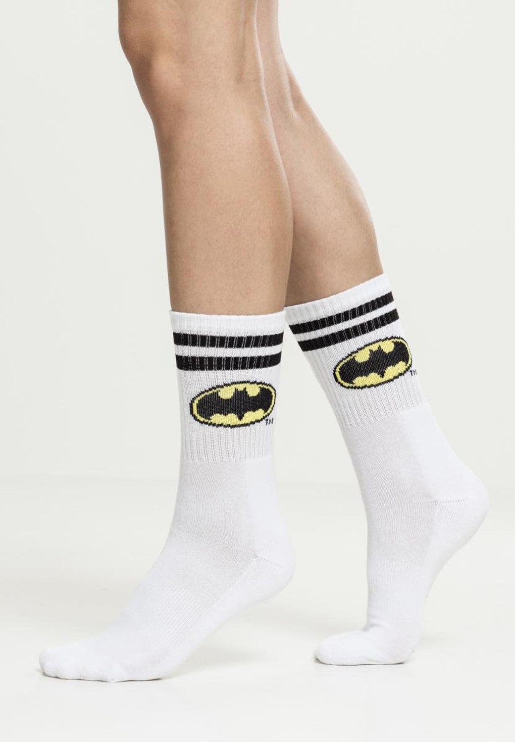 Merchcode Batman Socks 2-Pack Black/White