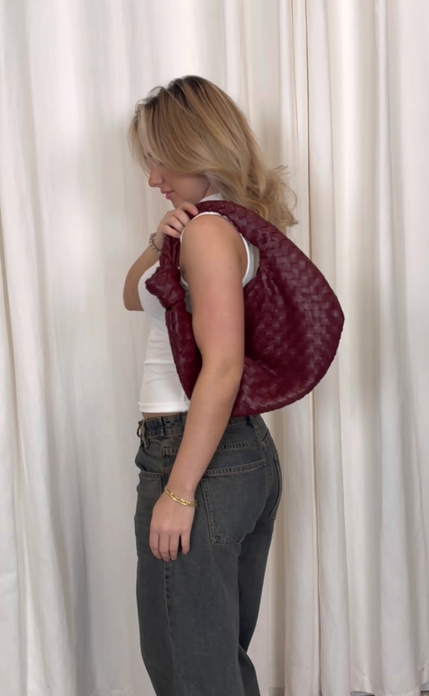 Say INA Copenhagen Taske - Ella Big - Bordeaux