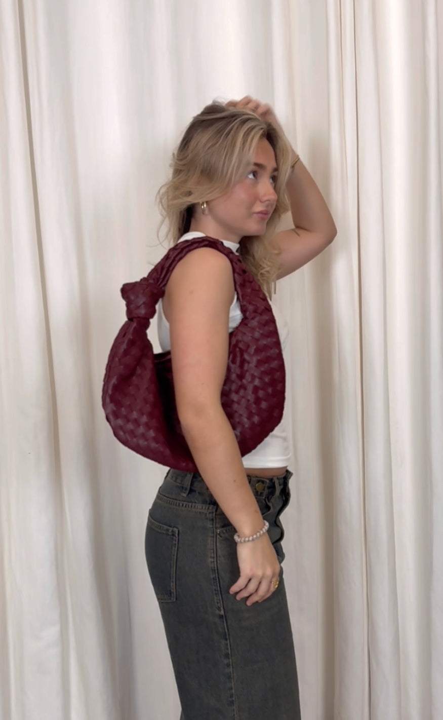 Say INA Copenhagen Taske - Ella Big - Bordeaux