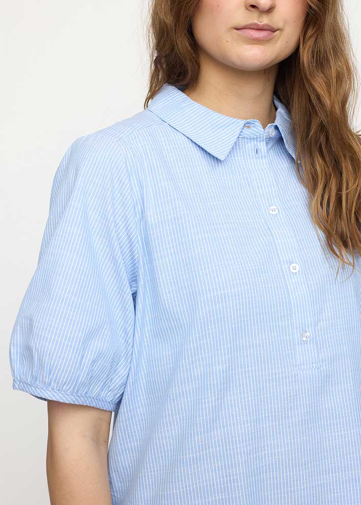 Soft Rebels Ebbi Blouse SR325-707 Vista Blue