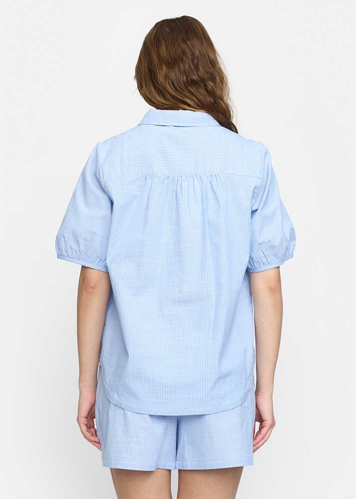 Soft Rebels Ebbi Blouse SR325-707 Vista Blue