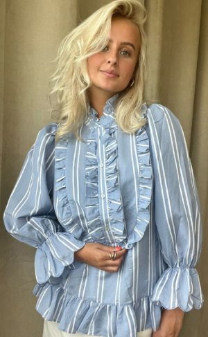 Stories From The Atelier Skjorte - Before You - Blue
