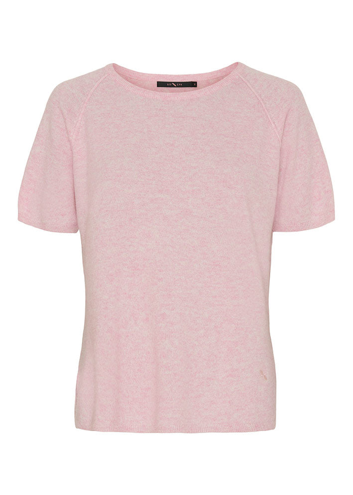 BTF CPH Cashmere SS Pullover 500081 Pink Melange