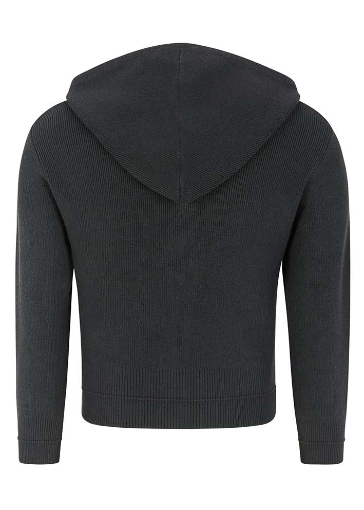 Esmé Studios Ena Knit Sweat Cardigan ES424-339 Black på udsalg