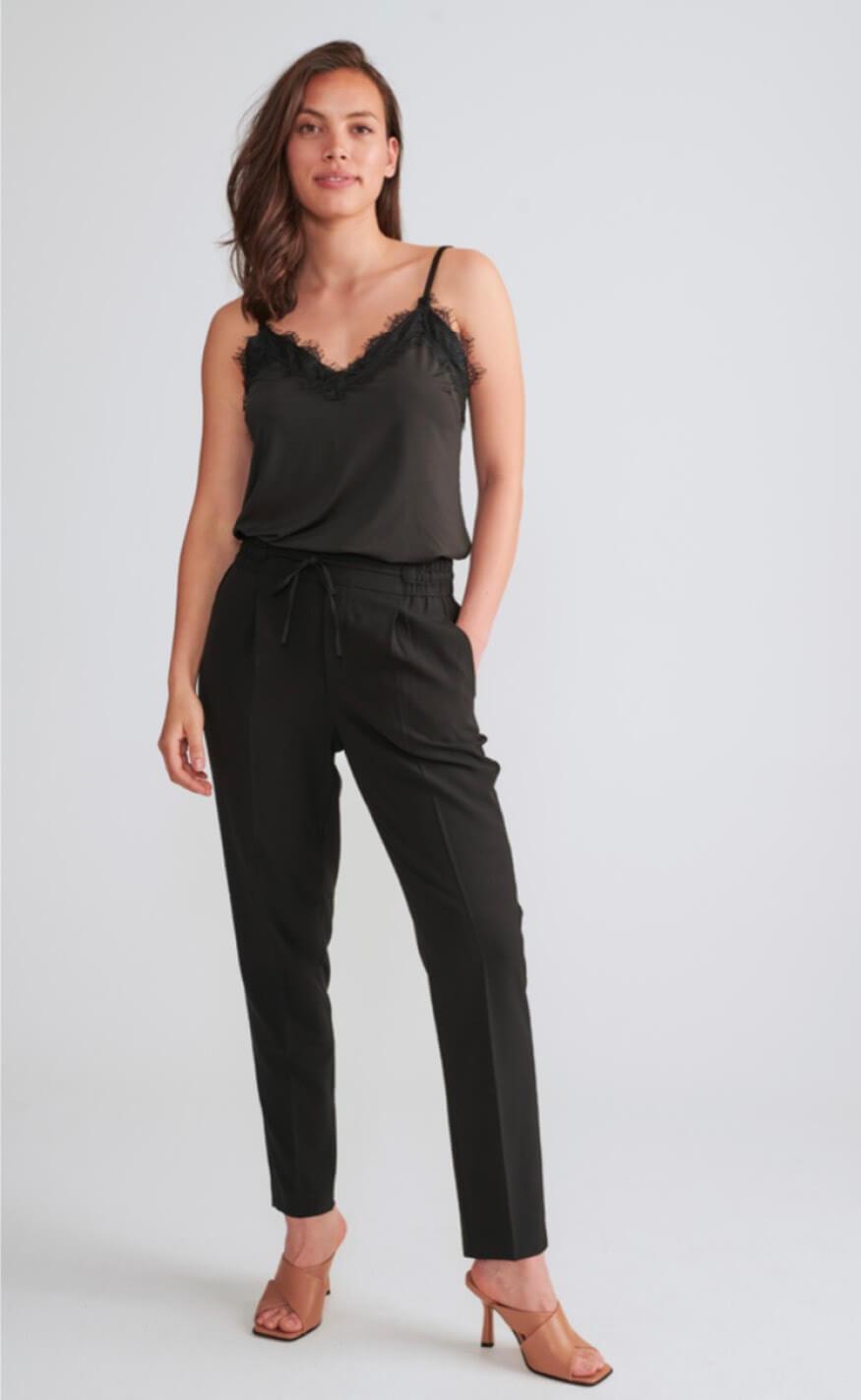 Freequent Top - Bicco - Black