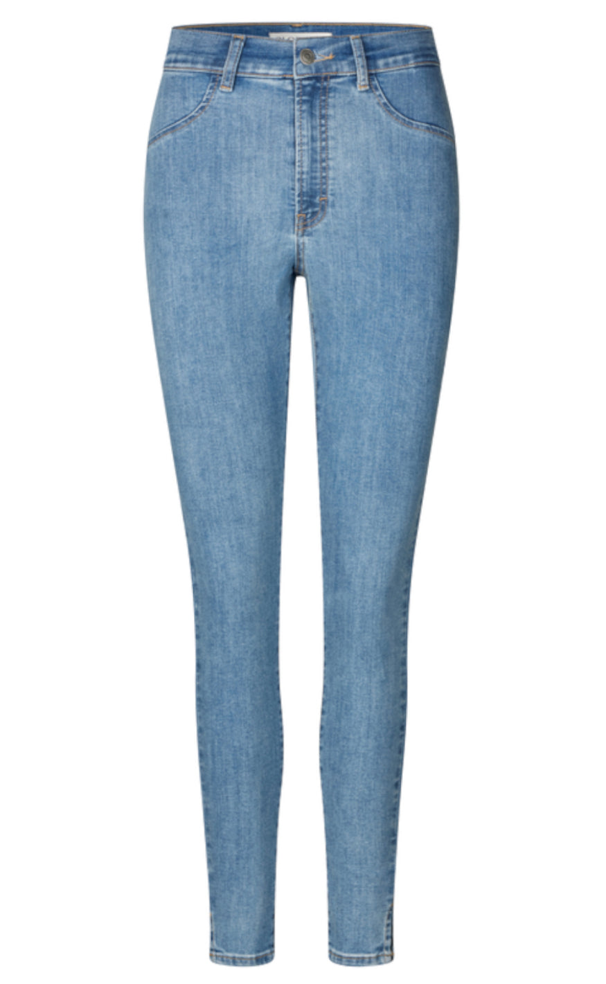 Global Funk Bukser - One C-G - Vintage Light Blue Udsalg