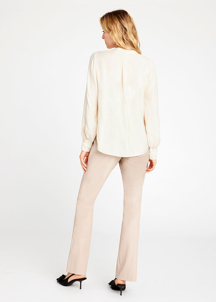 Gustav Carmen Shirt 55612 Skjorte - White Swan
