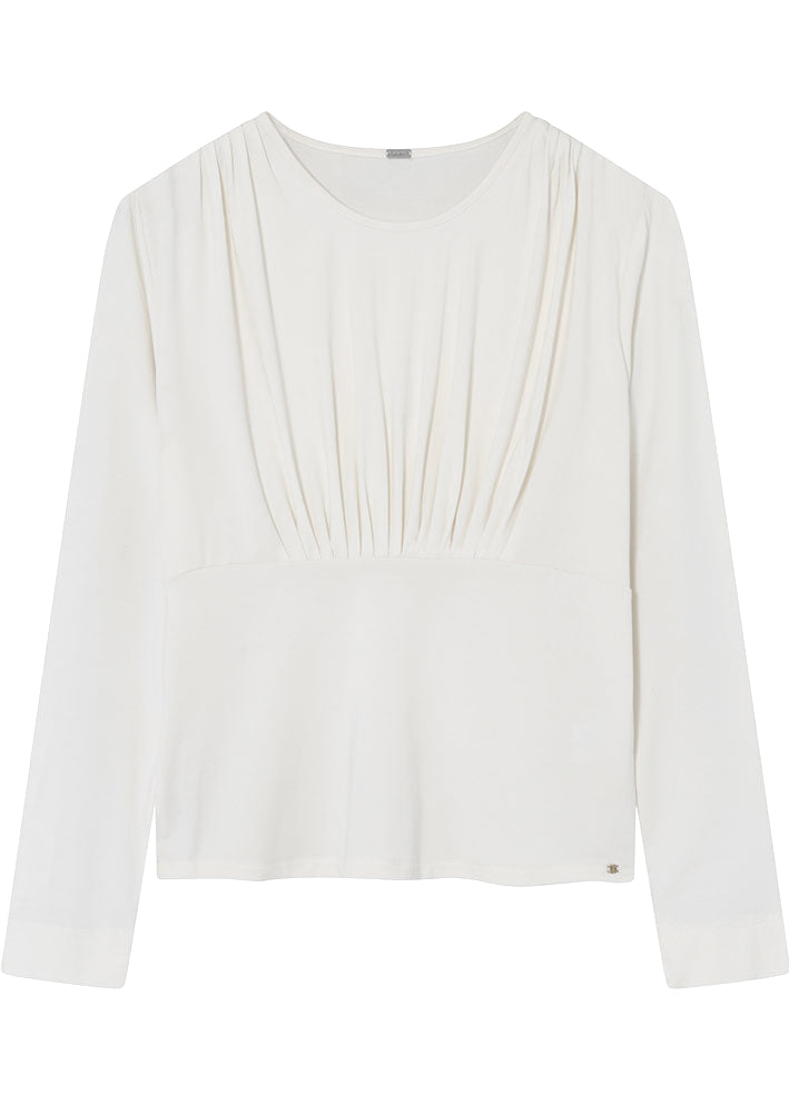 Gustav Jina t-shirt L/S 56706 Off White Hot på udsalg
