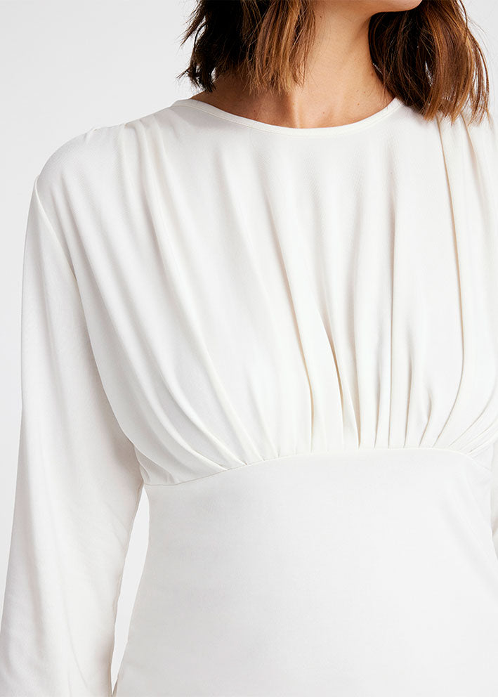 Gustav Jina t-shirt L/S 56706 Off White Hot på udsalg