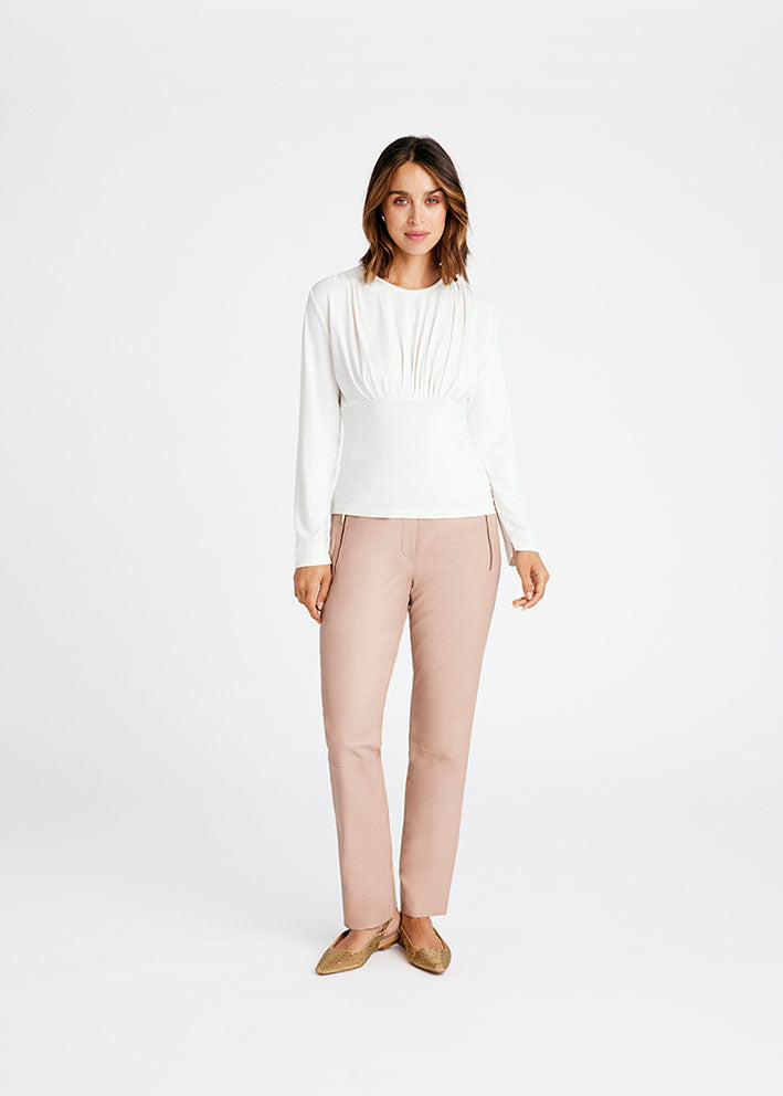 Gustav Jina t-shirt L/S 56706 Off White Hot på udsalg