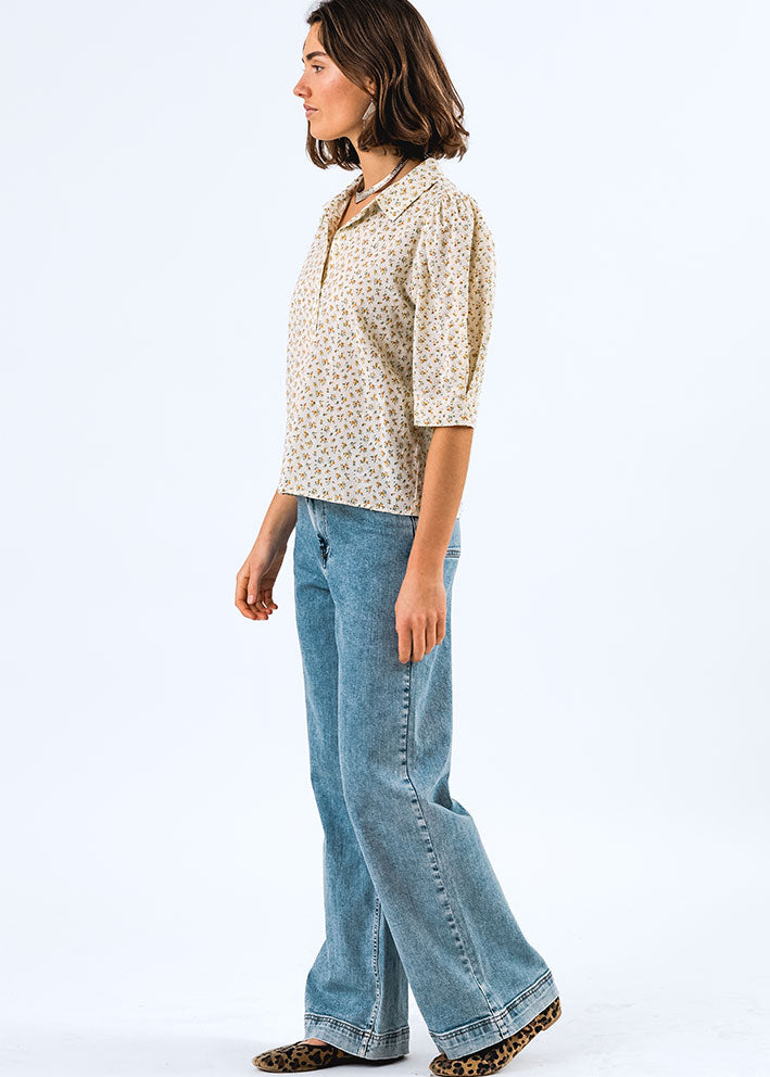 Lollys Laundry Bono Skjorte - Blue