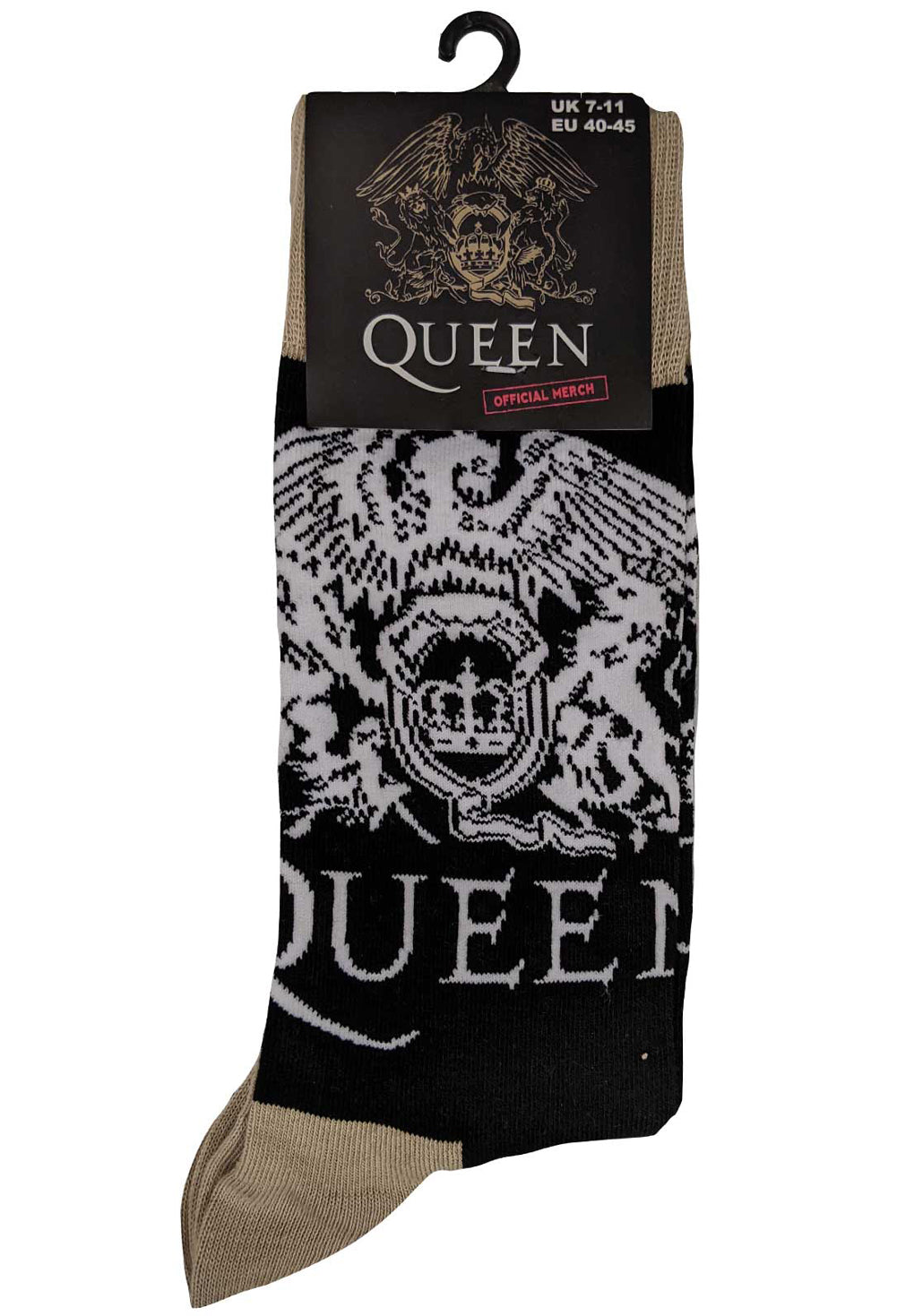 Queen Crest & Logo Unisex Ankle Socks