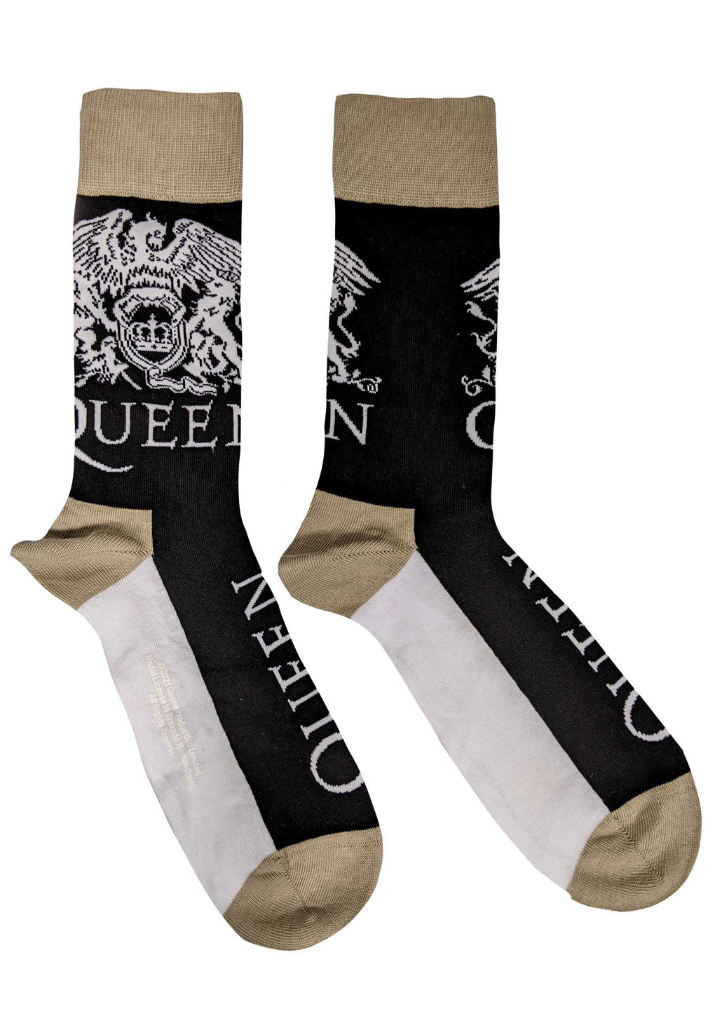 Queen Crest & Logo Unisex Ankle Socks