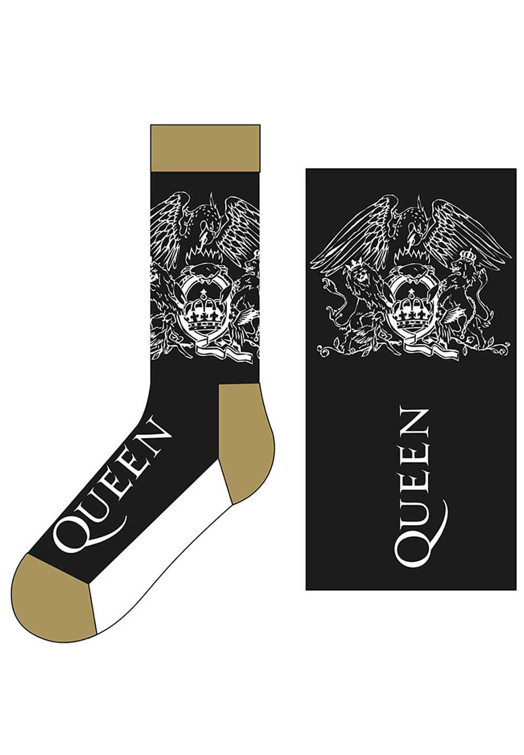 Queen Crest & Logo Unisex Ankle Socks
