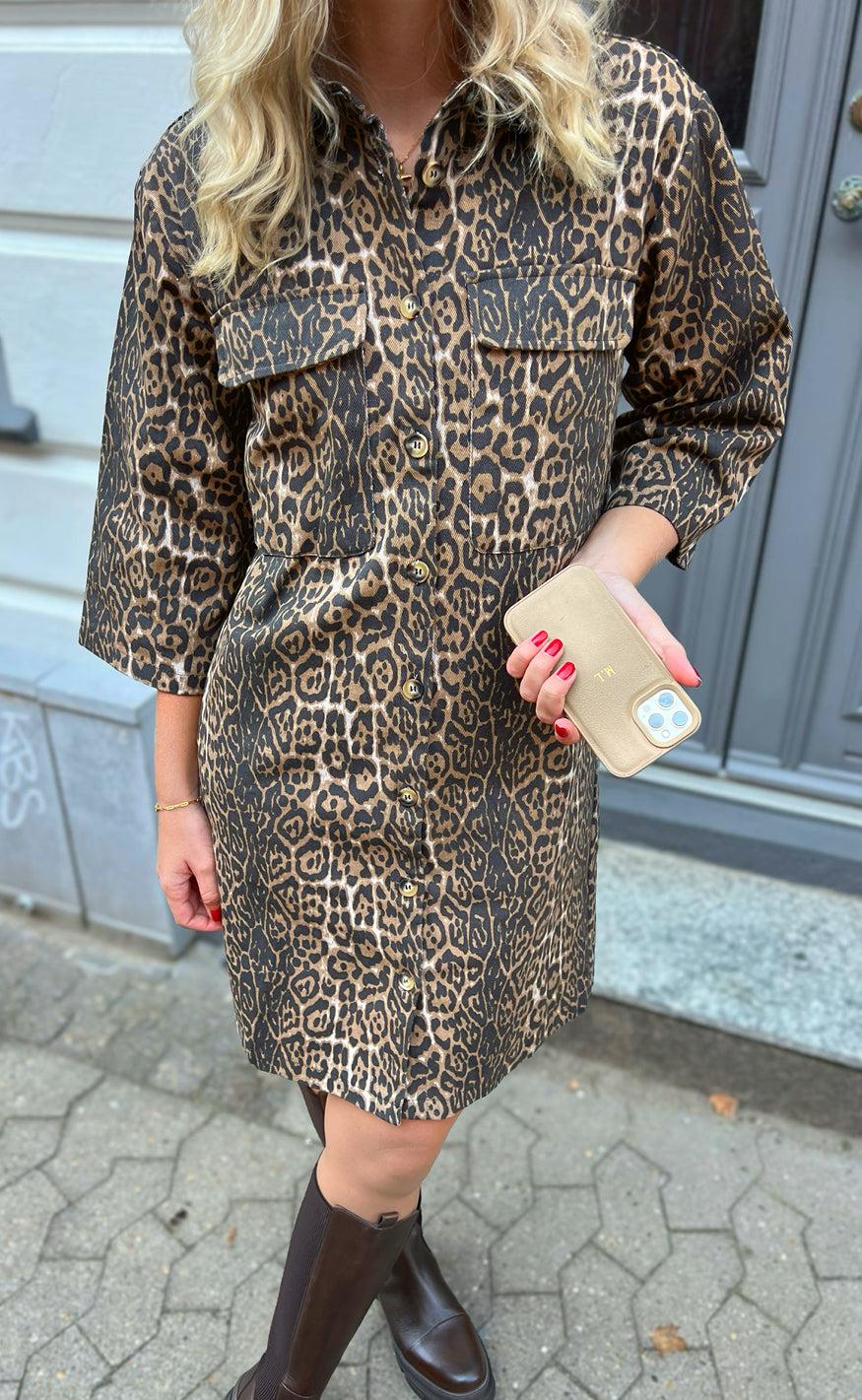 Say INA Copenhagen Kjole - Calla - Leopard