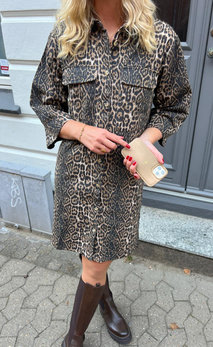 Say INA Copenhagen Kjole - Calla - Leopard