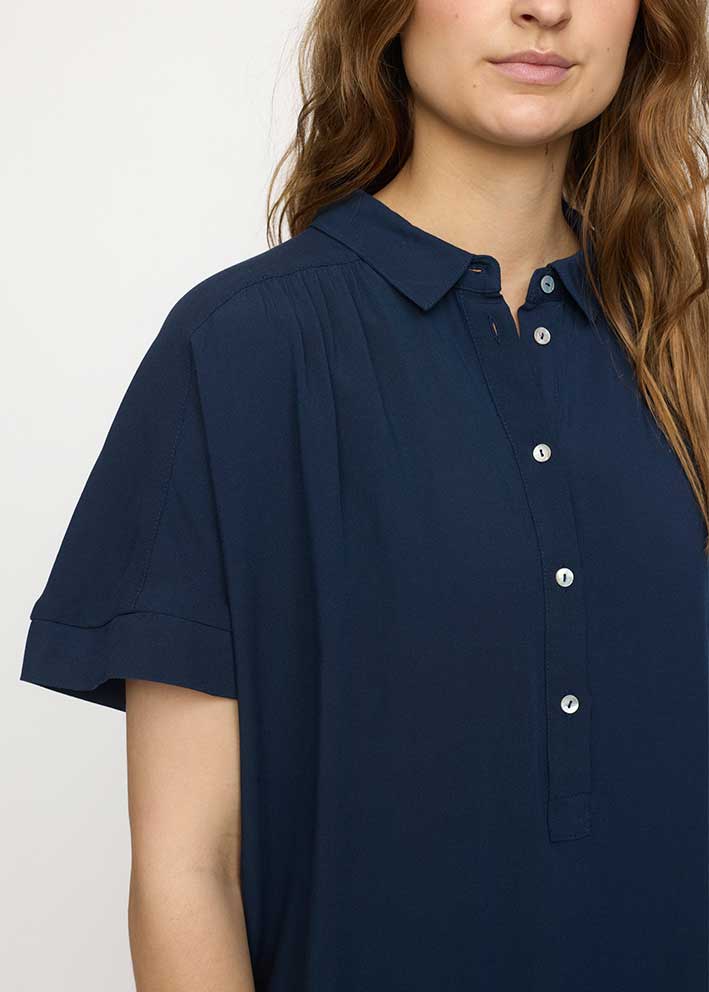 Soft Rebels Alberta Blouse SR325-710 Total Eclipse