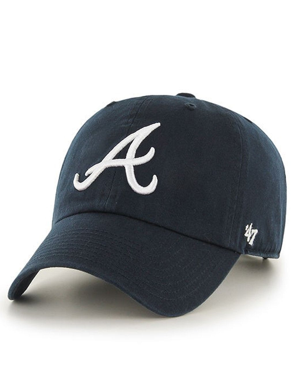 47 Brand Atlanta Braves MLB 47 Clean up Cap Hot på udsalg
