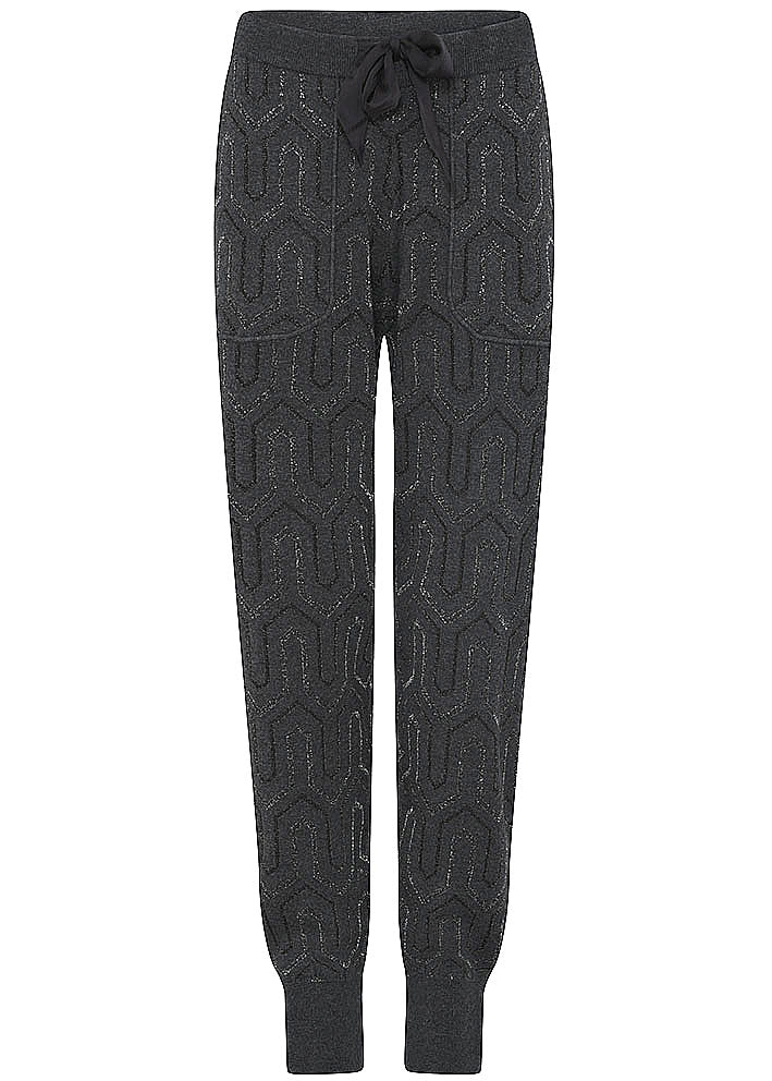 Gustav Justine knit pants 55014 Bukser - Black
