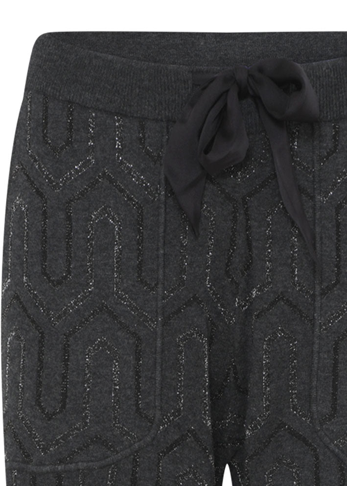 Gustav Justine knit pants 55014 Bukser - Black