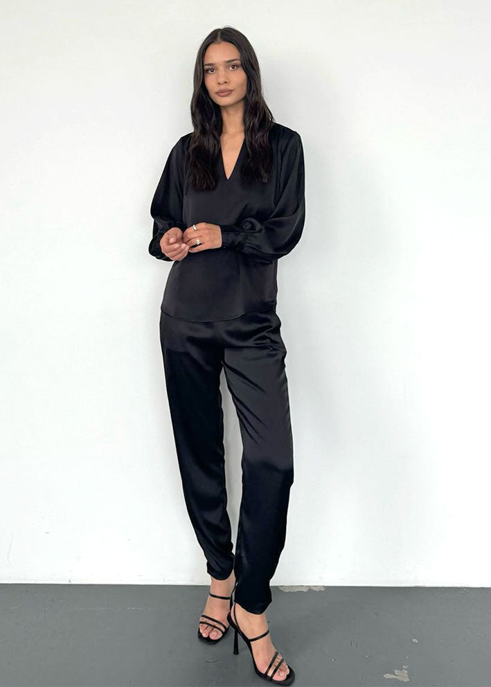 Karmamia Cora Bukser - Semi Rich Black