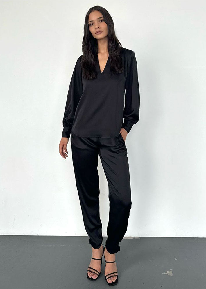 Karmamia Cora Bukser - Semi Rich Black