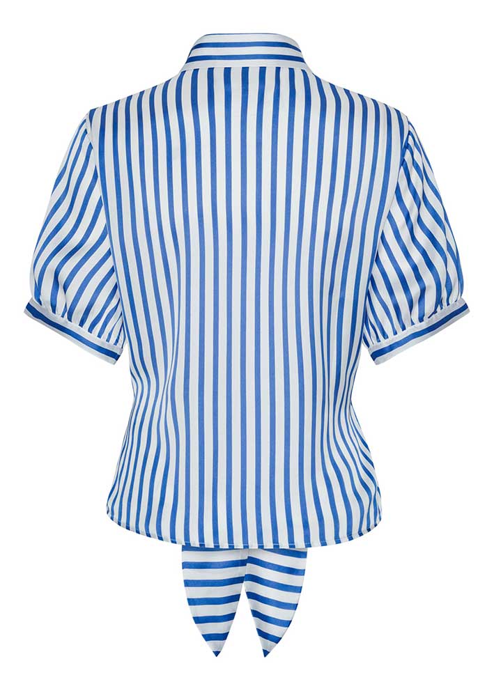 Karmamia Lee Skjorte Short - Sailor Stripe