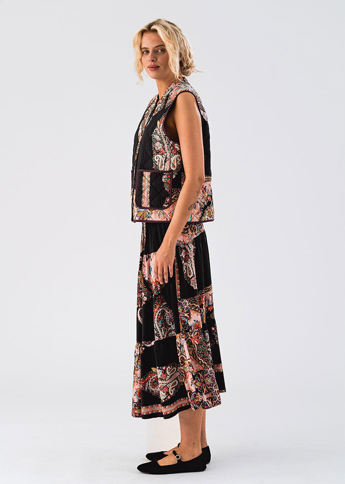 Lollys Laundry Morning Nederdel - Flower Print