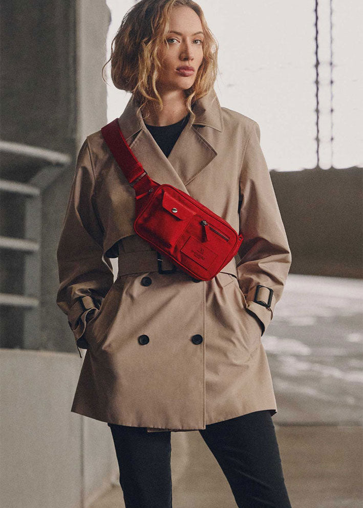Markberg Darla Bum Bag Bæltetaske - Chili Red
