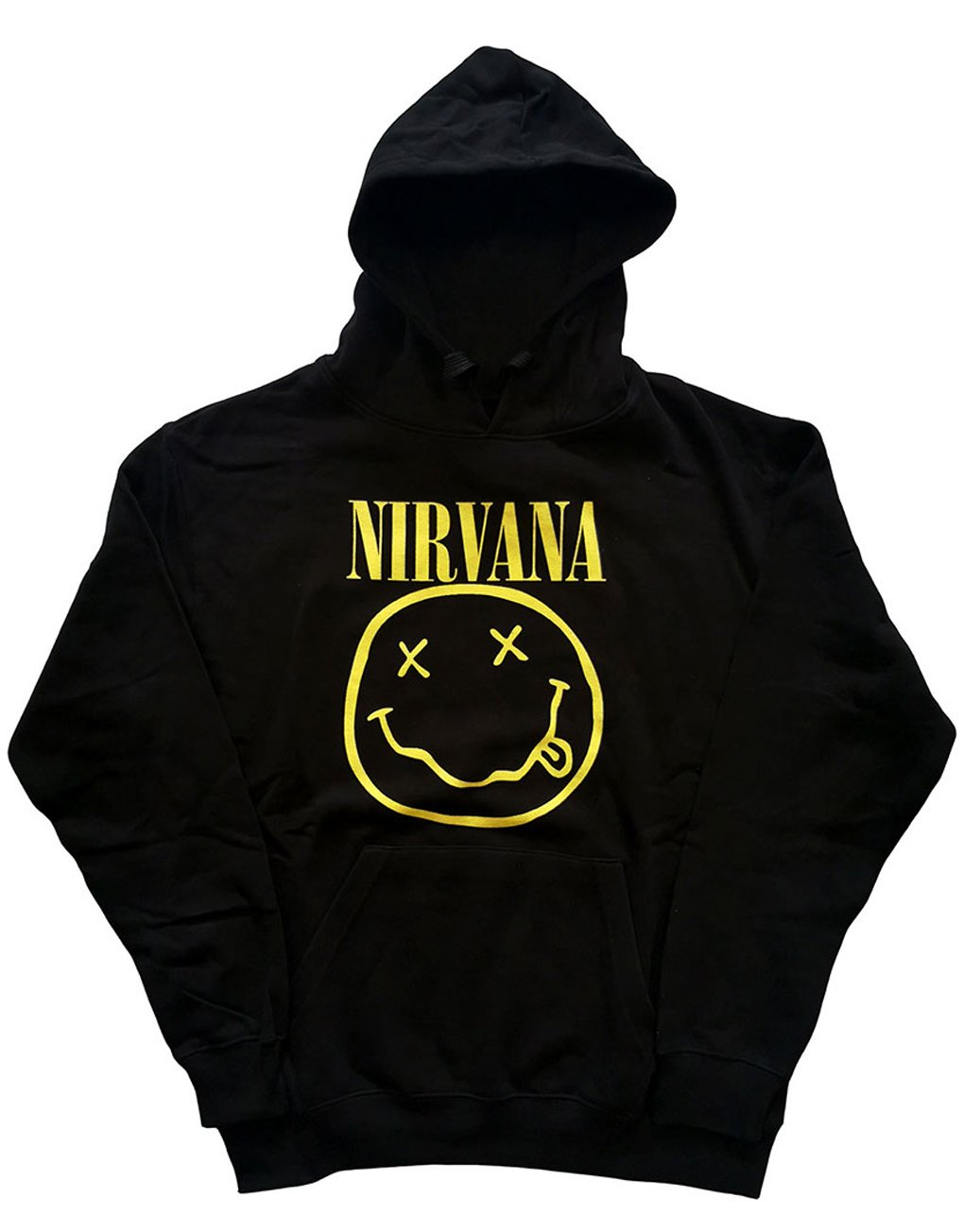 Nirvana Yellow Smiley Hoody