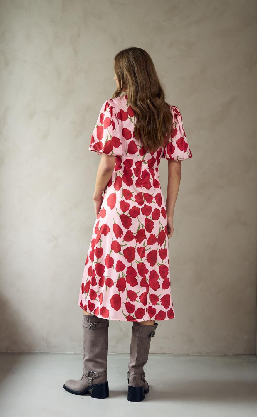 Noella Kjole - Ruth - Tulip Print