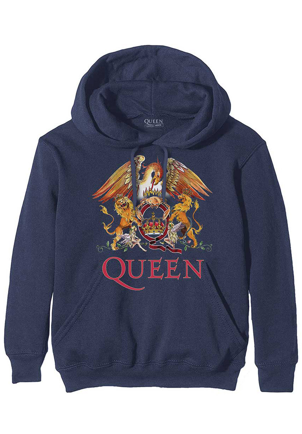 Queen Classic Crest Logo Hoody