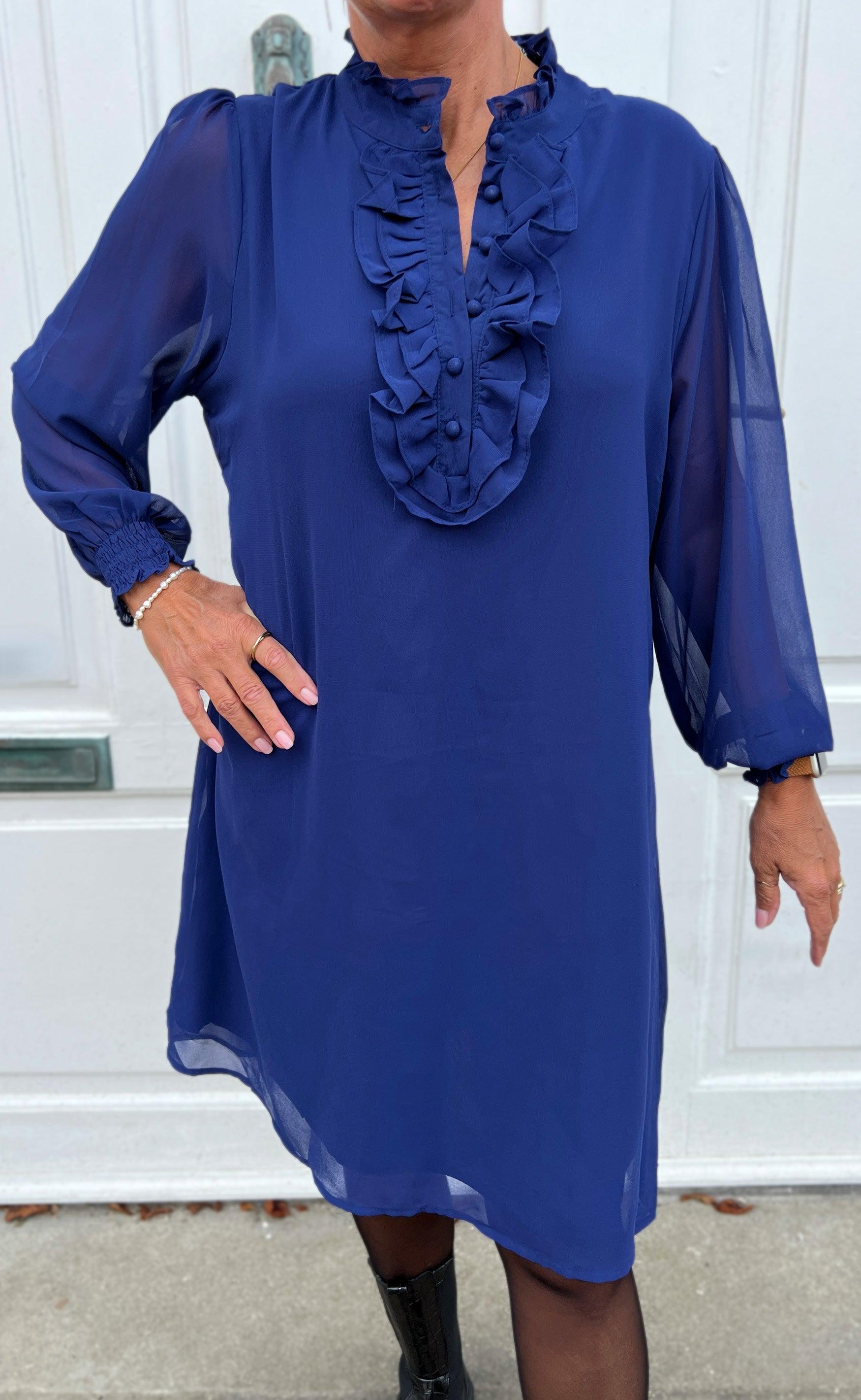 Say INA Copenhagen Kjole - Cami - Navy Blue Udsalg