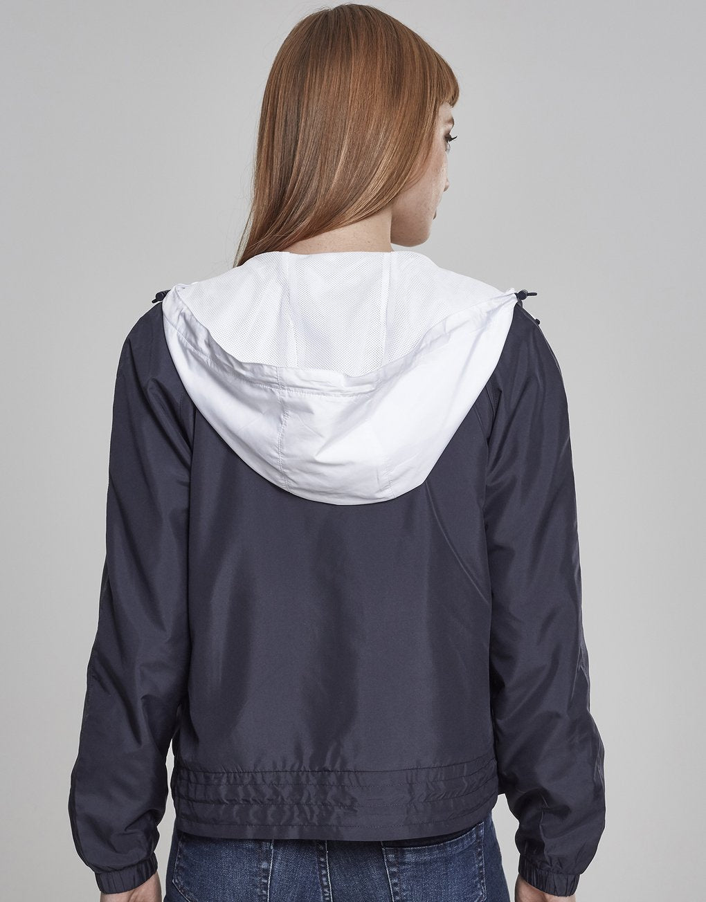 Urban Classics Ladies 3-Tone Windbreaker på udsalg