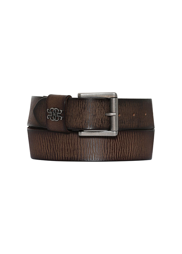 Gustav Crystal Leather belt 54902-72980 Bælte - Chocolate